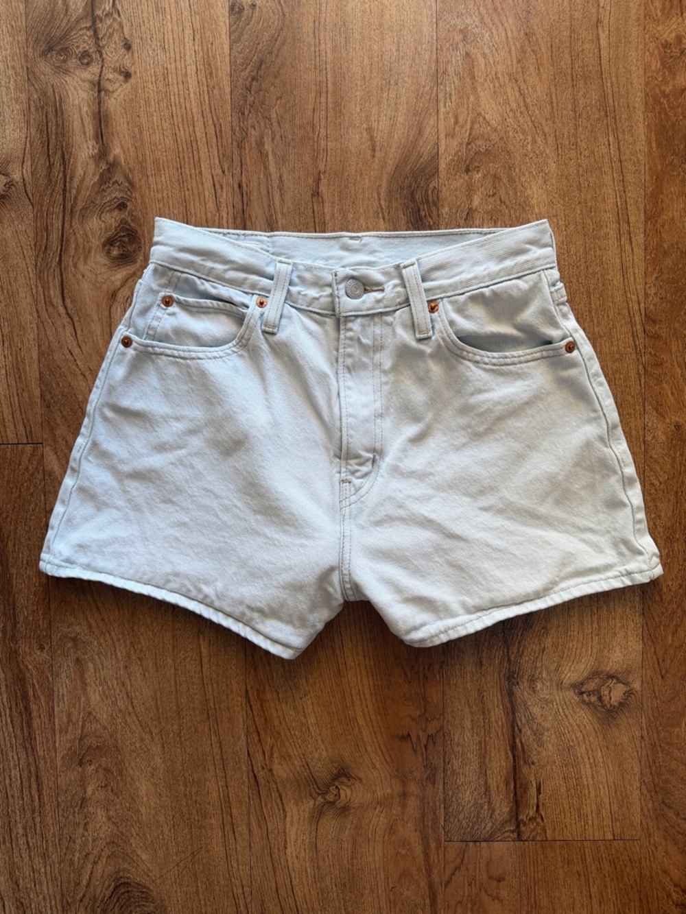 Levi's High Waisted Denim Shorts